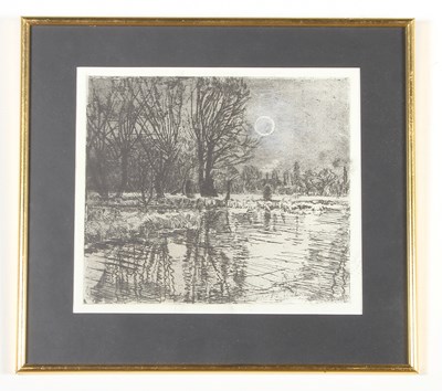 Lot 563 - Hubert Andrew Freath RA, 'By Moonlight',...