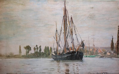 Lot 707 - After Claude Monet, Chasse-Maree a l'ancre...