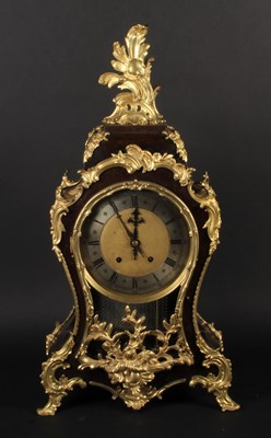 Lot 67 - A large French Rococo style clock, the...