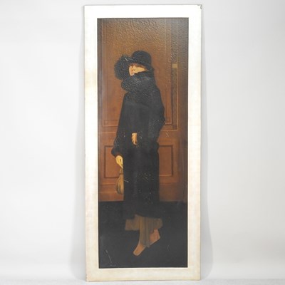Lot 441 - After Whistler, a large portrait of an Art...