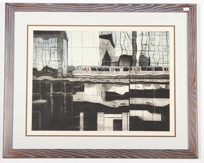 Lot 24 - Pat Schaverien, 19/20th century, Docklands...