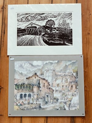 Lot 745 - Macy Thornton, contemporary, Village Bridge,...