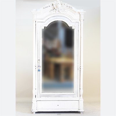 Lot 169 - An early 20th century and later white painted...