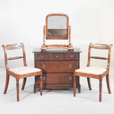 Lot 345 - A Stag chest, together with a Victorian...