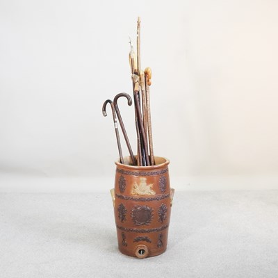 Lot 178 - A Victorian stoneware water filter, by...