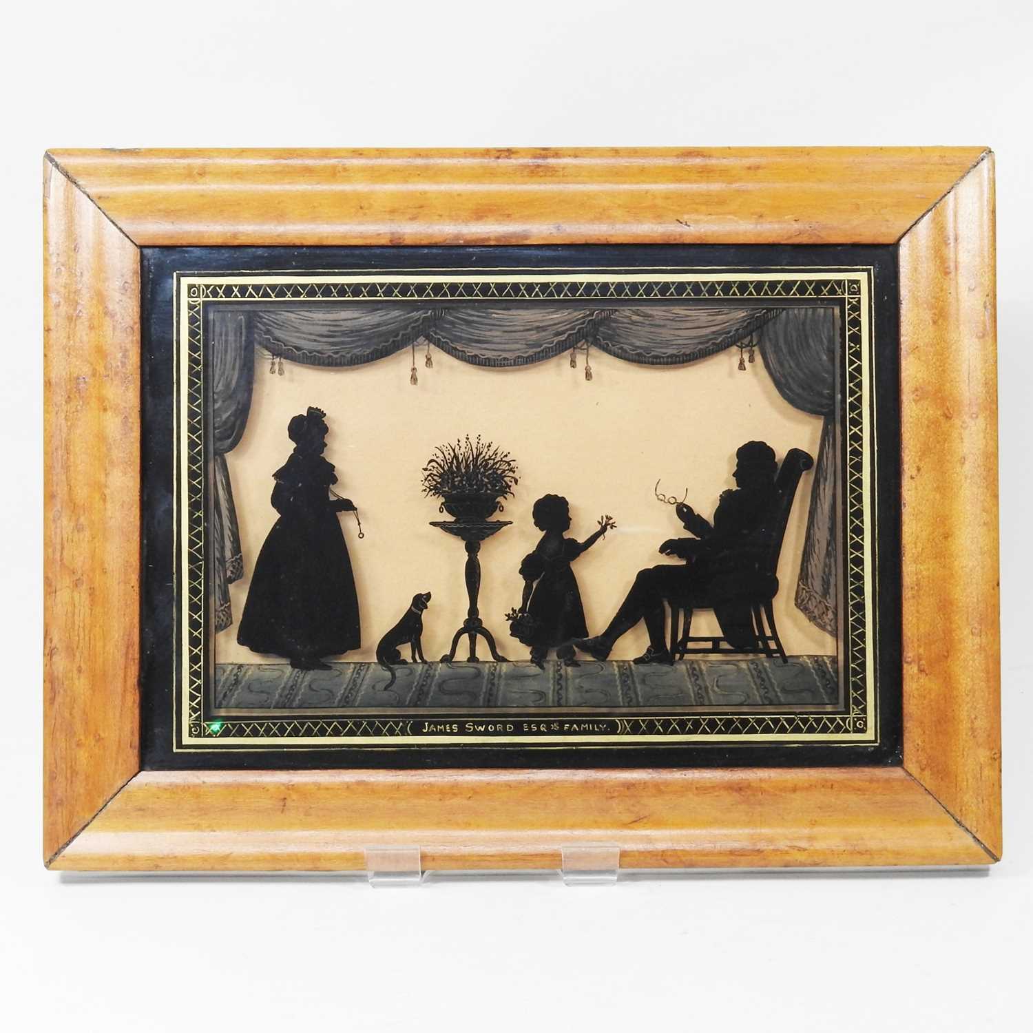 Lot 12 - English school, 19th century, James Sword Esq....