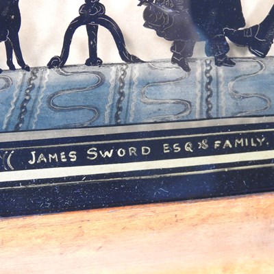 Lot 12 - English school, 19th century, James Sword Esq....
