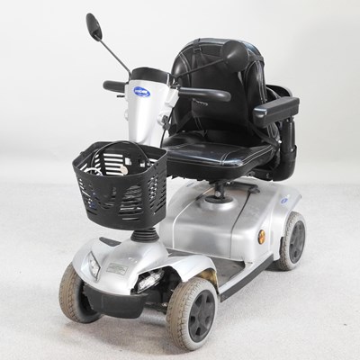 Lot 143 - A silver Invacare electric mobility scooter,...
