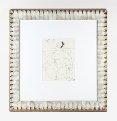 Lot 21 - John Byrne, RSA, 1940-2023, Self portrait,...