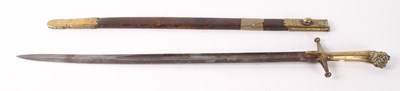 Lot 194 - An early 19th century British bandman's sword,...