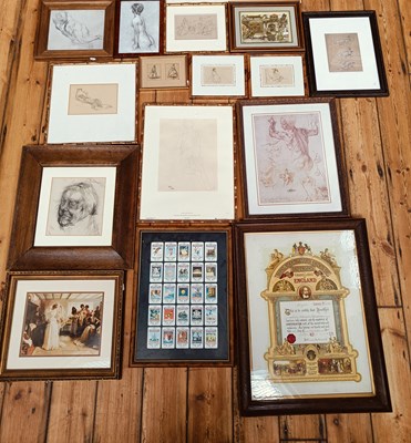 Lot 461 - A collection of pictures and prints, mostly...