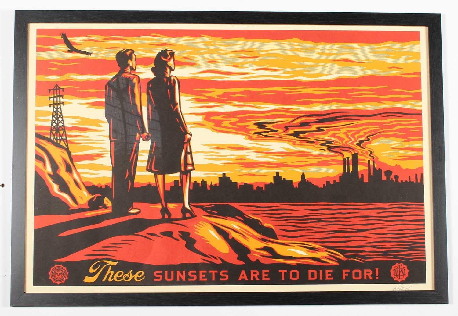 Lot 72 - Shepard Fairey (American, b.1970), To die for,...