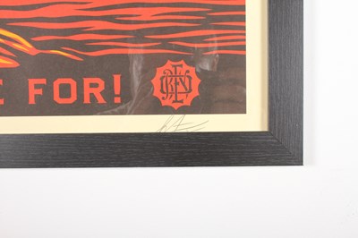 Lot 72 - Shepard Fairey (American, b.1970), To die for,...