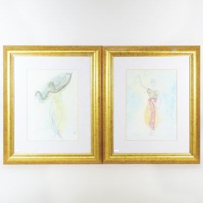 Lot 507 - Auguste Rodin, Cambodian Dancer, print, 31 x...