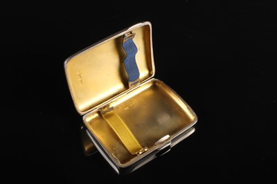 Lot 20 - An Edwardian silver and enamel decorated...