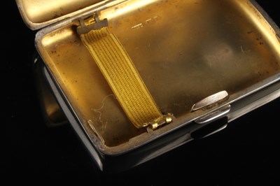 Lot 20 - An Edwardian silver and enamel decorated...