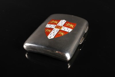 Lot 20 - An Edwardian silver and enamel decorated...
