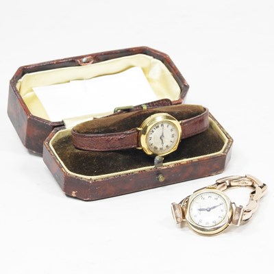 Lot 66 - An early 20th century 18 carat gold cased...