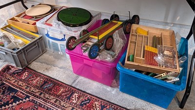 Lot 451 - A large collection of vintage Meccano, some...