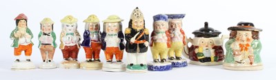 Lot 409 - A collection of 19th century Staffordshire...