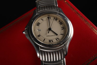 Lot 12 - A Cartier Panthere Cougar wristwatch, the dial...