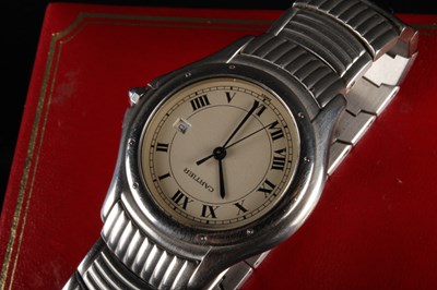 Lot 12 - A Cartier Panthere Cougar wristwatch, the dial...