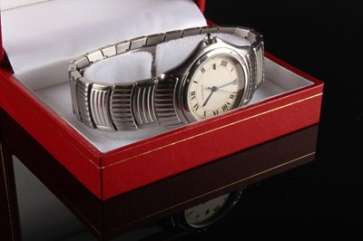 Lot 12 - A Cartier Panthere Cougar wristwatch, the dial...