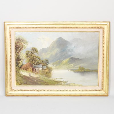 Lot 470 - Francis E. Jamieson, 1895-1950, mountain river...