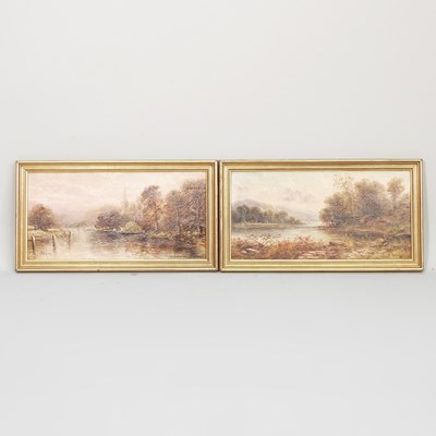 Lot 516 - George Fielding, 19th century, The Thames at...