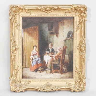 Lot 233 - Mark William Langlois, 1848-1924, interior...