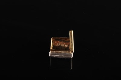 Lot 88 - A William IV silver vinaigrette, of...