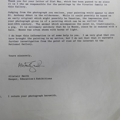 Lot 6 - Italian School, after Vivarini, 19th century,...