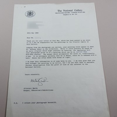 Lot 6 - Italian School, after Vivarini, 19th century,...