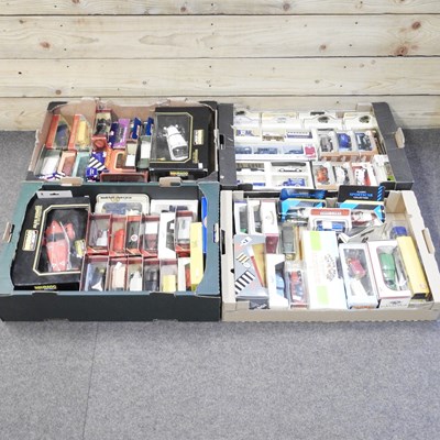 Lot 360 - A collection of various diecast toy cars and...
