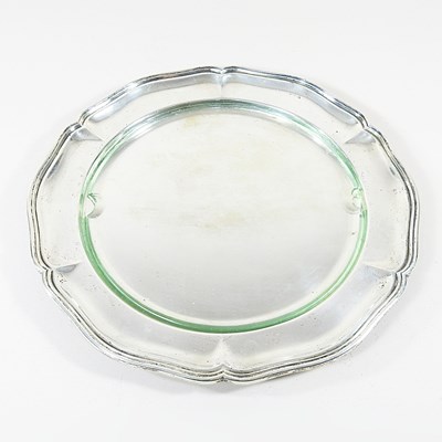 Lot 49 - An early 20th century continental silver tray,...