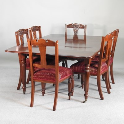 Lot 224 - A 19th century mahogany pull out extending...