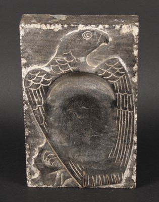 Lot 207 - A Chinese ink stone, of oblong tablet form,...