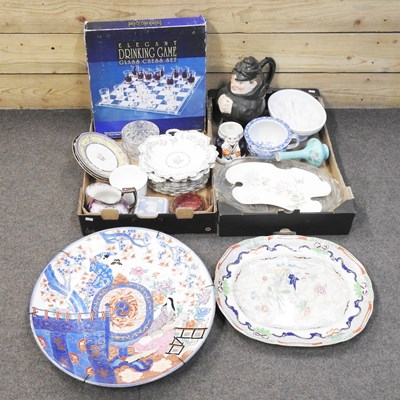 Lot 358 - An early 20th century Japanese imari dish,...