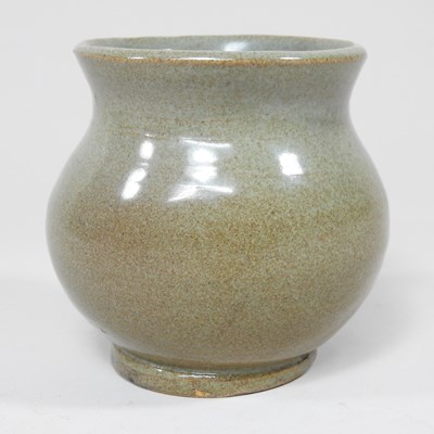 Lot 96 - A Martinware vase, of baluster shape with a...