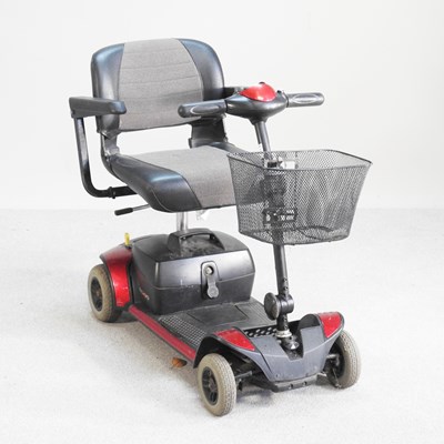 Lot 255 - A red Go-Go electric mobility scooter