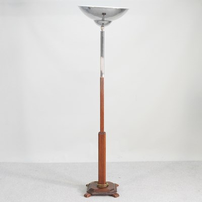 Lot 180 - An Art Deco standard lamp, 188cm high