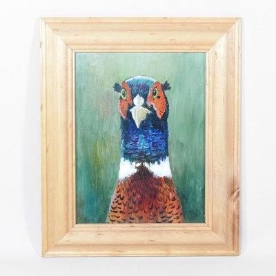 Lot 210 - Richard Cook, contemporary, a cock pheasant,...