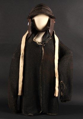 Lot 198 - A Japanese footsoldier's armour, with helmet...