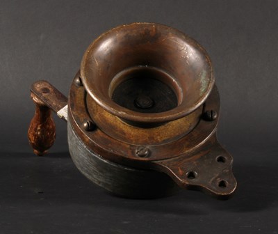 Lot 557 - A klaxon horn, possibly from a boat or train