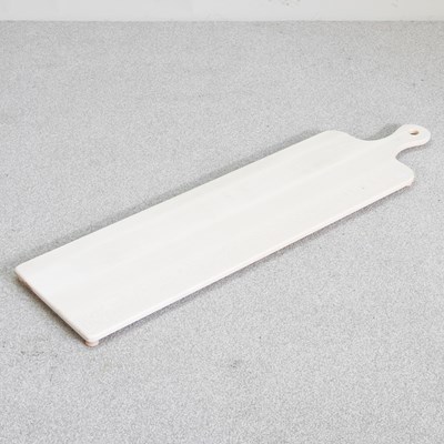 Lot 179 - A large hand made wooden cheese/meze board