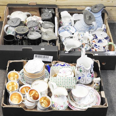 Lot 295 - A collection of 19th century Staffordshire...