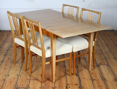Lot 391 - A mid century Gordon Russell walnut extending...