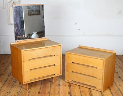 Lot 388 - A Stag chest and dressing chest, designed by...