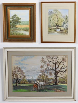Lot 338 - Three various pictures, to include: Norman,...