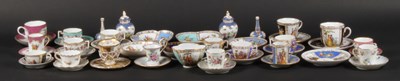 Lot 184 - A collection of primarily Dresden porcelain...